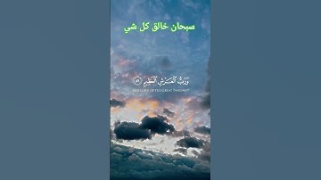 سورة المؤمنون الآيات 83_89 | الشيخ ياسر الدوسري(تلاوه خاشعه❤️🤩)
