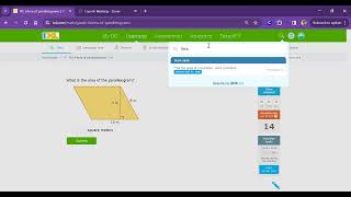 IXL Area and Volume Calculation Demo With Interactive Learning Tool