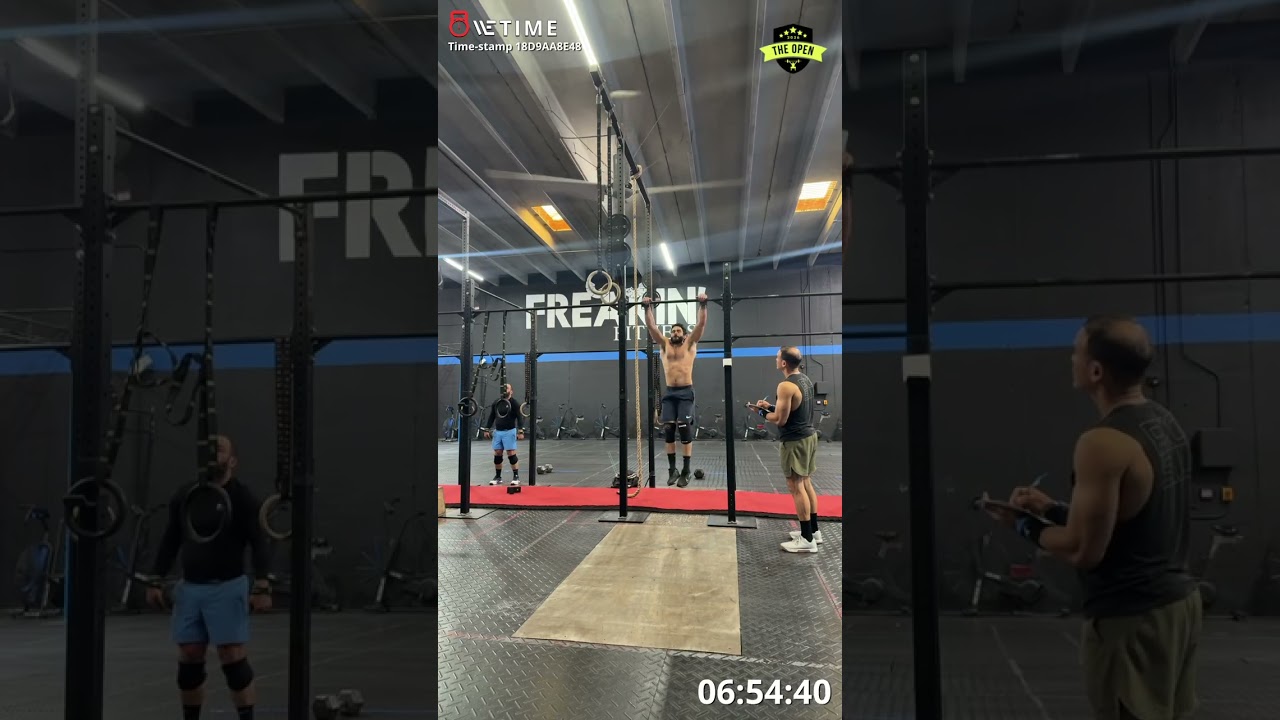 Juan Del Moral Crossfit Open 26.2