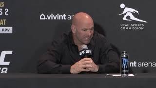 Dana White talks Usman vs. Edwards 3