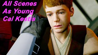 All Scenes As Young Cal Kestis 4K Ultra HD - Star Wars Jedi: Fallen Order