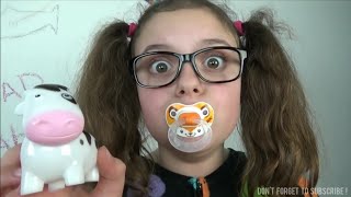 Bad Baby School 4 Mr Potato Head Animal Fail Hidden Egg Victoria Annabelle Toy Freaks Family