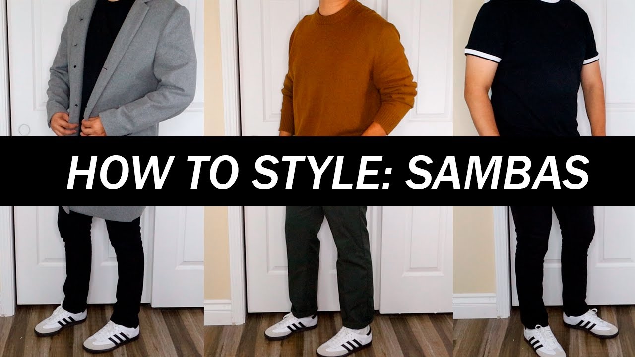 Men's Outfits To Wear With Adidas Samba Sneakers Men's Style ...