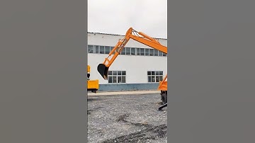 Four-unlike excavation with the vehicle, one machine is multi-purpose, saves time, labor and lab