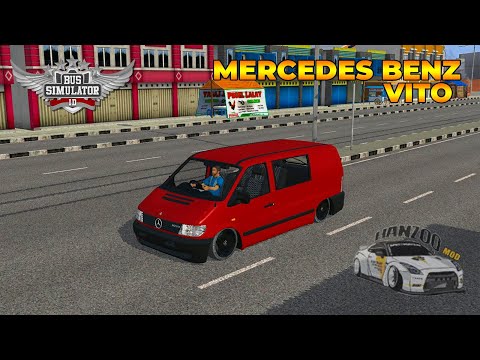 Mercedes Benz Vito - BUSSID || HANZOO MOD