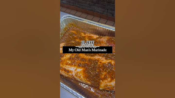 EASY Texas Brisket marinade! #brisket