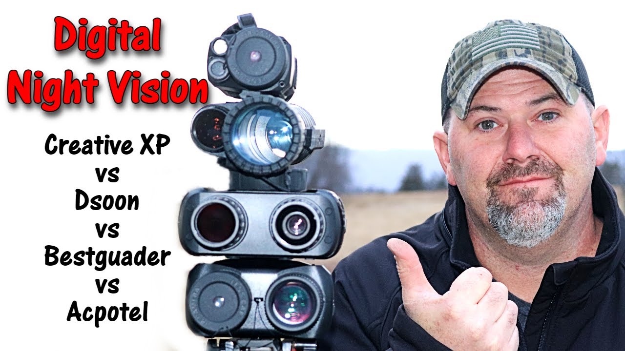 Ultimate Night Vision Comparison! Creative XP vs Dsoon vs Bestguarder