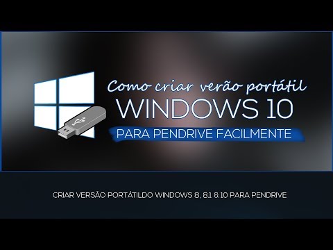 Vídeo: Como Criar Uma Versão Portátil Do Windows 8 Sem Software Adicional