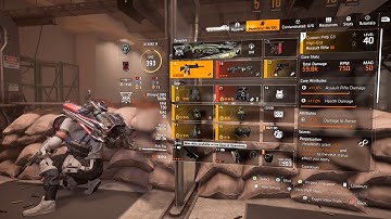 DIVISION 2: LEGENDARY STATUS EFFECT BUILD (50M EMP- 32 SEC BLIND)