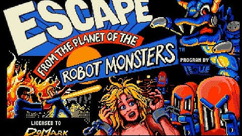 "Escape from the Planet of the Robot Monsters"  [Amiga theme music]  (1989)