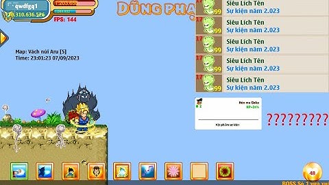 Ngọc rồng online - Trùm HP sv2 khô máu 40 tỷ vàng với siêu lickten Event vulan và cái kết...?