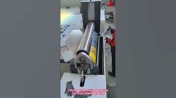 CNC 2-Roller Plate Rolling Machine for Steel Sheet Bending#bendingmachine