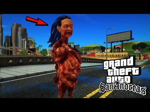 GTA San Andreas : กระสือหลอกที่บนสะพานบ้านของ CJ