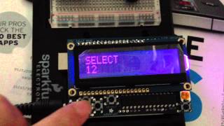 Testing RGB_LCD_SHIELD Adafruit