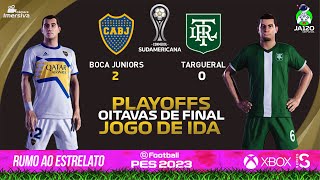 Copa Sulamericana 2023  Boc Vs Tar  Playoffs  Rumo Ao Estrelato