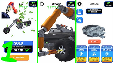 Screw Factory Gameplay Walkthrough (Android,iOS) - Part 1