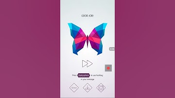 Polysphere level 17 walkthrough - butterfly