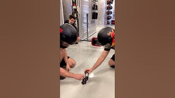 Worlds smallest F1 Pitstop 🤏 #F1 #RedBullRacing