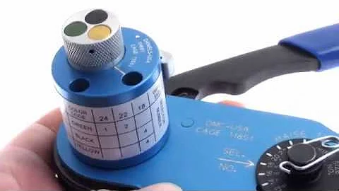 How to Crimp MCV (M23) 12 & 19 Pins