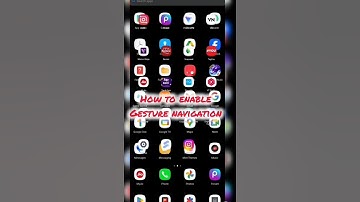 Android mobile setting how to enable gesture navigation 💯🇮🇳🔥
