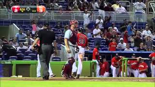 2012/08/15 Dobbs' solo home run