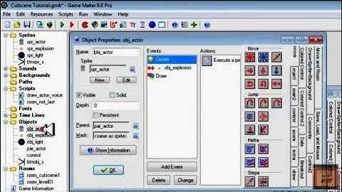 Game Maker Tutorial: Cutscene #6 "More on Camera"