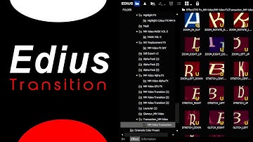 Edius Transition MM Video
