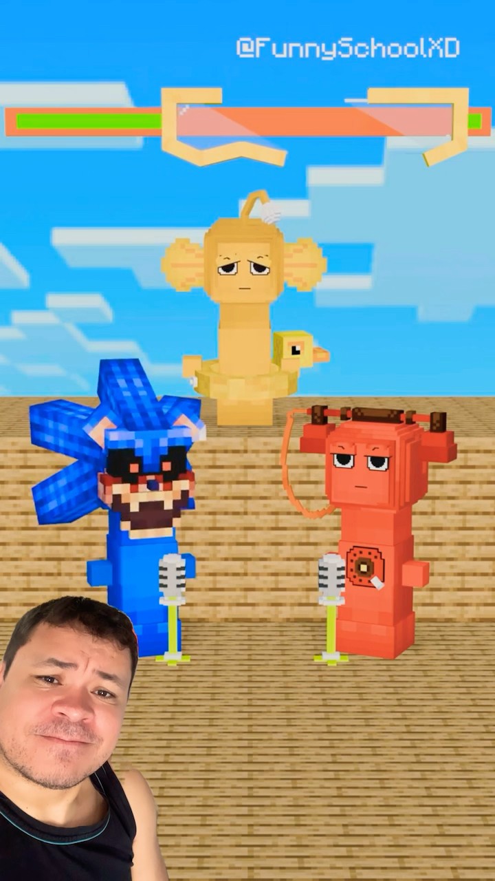QUEM VOCÊ PREFERE SONIC OU TELE? #mayumigames #sprunki #shortsvideo #youtubeshorts