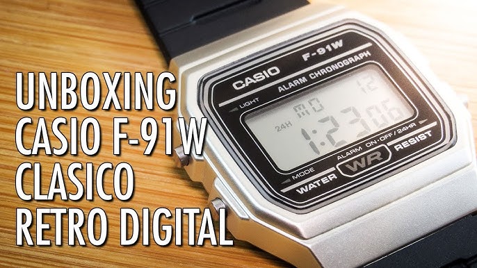 Convierten el clásico reloj retro Casio F91W en un smartwatch sin cambiar  su estética - Meristation