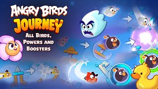 Angry Birds Journey - Gameplay of All Birds, Powers and Boosters