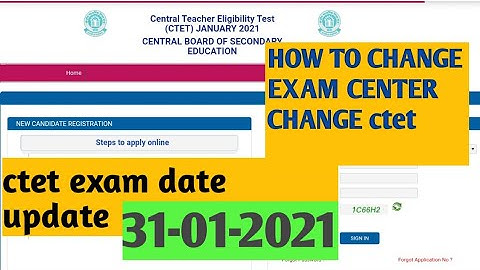 #ctet2020#ctetexam#ctetexamupdate ctet exam date/ctet exam center change/