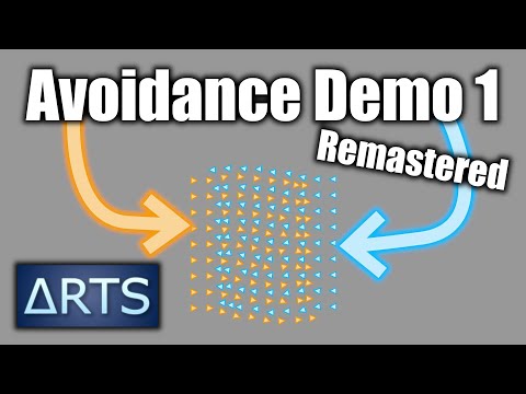 Triangle RTS - Avoidance Demo 1 Remastered