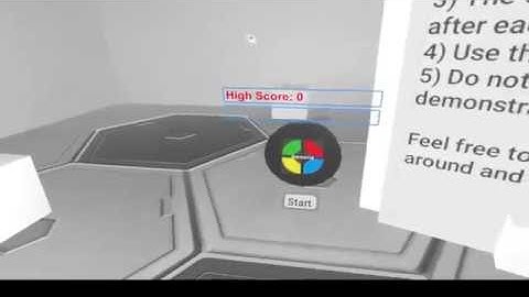 MemoriaVR for HTC Vive Demo