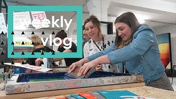 Macrame workshop with Made.com & my design dream | Weekly Vlog | Graphique Fantastique