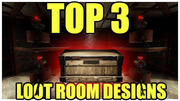 Top 3 UNLOOTABLE loot room DESIGNS | Rust
