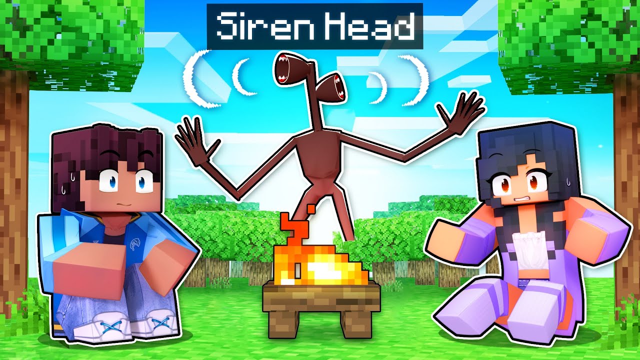 4 Nights With Siren Head In Minecraft Youtube - human siren head roblox