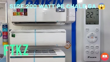 Daikin FTKZ detailed video | Remote features.
