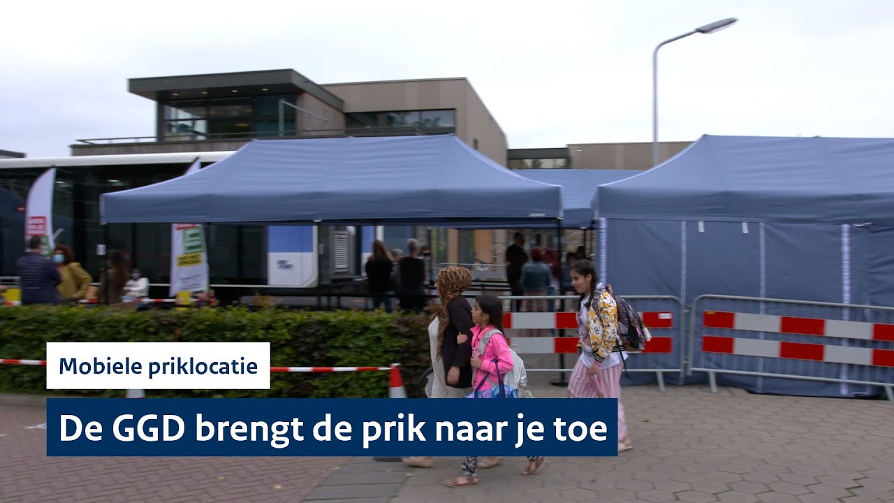 GGD Brengt De Prik Naar Je Toe Met De Prikbus Coronavaccinatie 