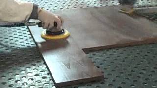 SurfPrep Foam Abrasive Pads Scuff Sanding on Kitchen Cabinet Flat Line Luxe