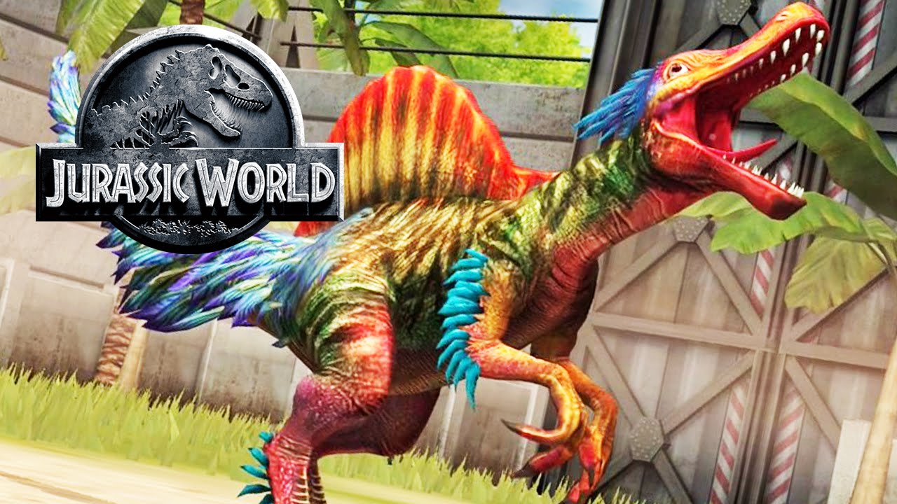 Jurassic World: The Game - Spinoraptor LEVEL 40 Final Evolution // Max Leve...