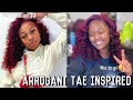 ARROGANT TAE INSPIRED WIG INSTALL 🍒 🍷🤍 | ISEE