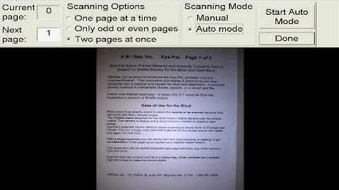 ABiSee - Zoom-Ex: Scanning Options and Modes
