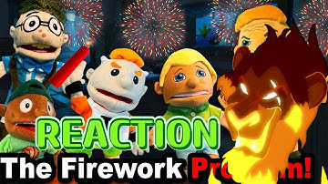 SML Movie: The Firework Problem! [Rise of Scar] (REACTION)
