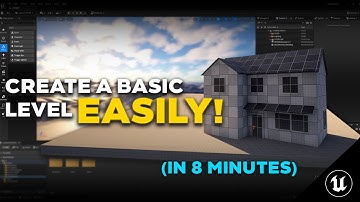 How to Create a Level From Scratch! Unreal Engine 5 Level Design in 8 Minutes (2025)