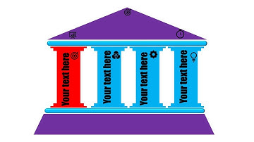 How to Create Animated Pillar Diagram in PowerPoint
