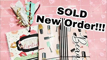 SOLD | Sticky Note Tri Folder / Matching Page Marker For A Standard Size TN | New Order For Lauren!