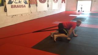 Resistance Band Bear Crawls