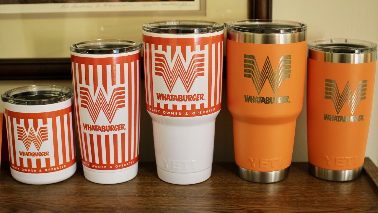 Custom Whataburger YETI Rambler® Tumbler – WHATASTORE