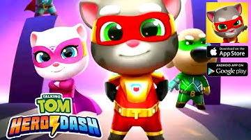 Talking Tom Hero Dash (Android/IOS) Gameplay Full HD by Outfit7 Limited