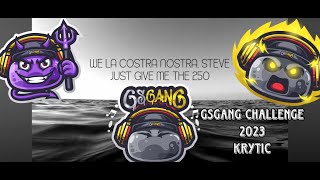 Gsgang Challenge 2023 - Krytic